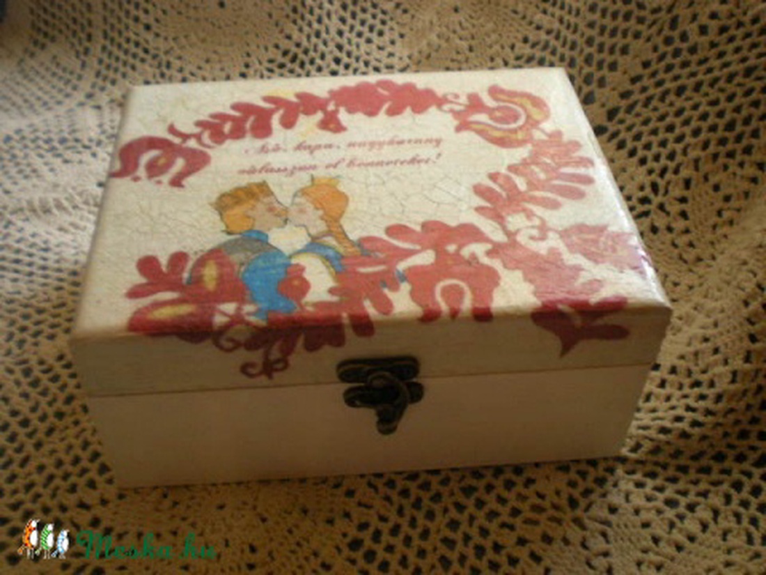 Esküvői ajándékdoboz Ásó, kapa, nagyharang... -  - Meska.hu