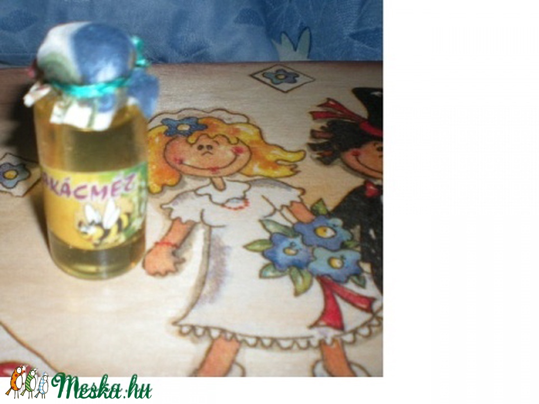 Névreszóló ajándékdoboz  esküvőre 6 rekeszes   -  - Meska.hu