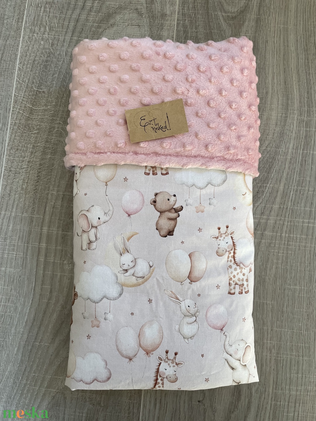 Komplett újszülött szett - lufi,maci,nyuszi - baba - mama - baba ágynemű - szett kiságyba - Meska.hu