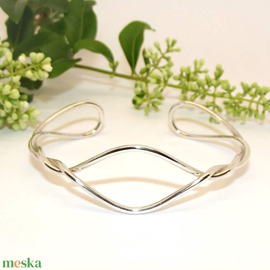 Csavart huzal, női ezüst karkötő, 19 cm (EK.019) - ékszer - karkötő - karperec - Meska.hu Csavart huzal, női ezüst karkötő, 19 cm (EK.019) - ékszer - karkötő - karperec - Meska.hu