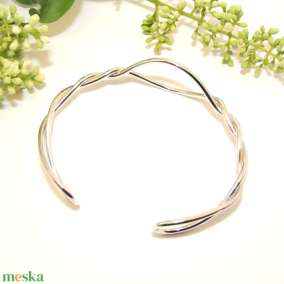 Csavart huzal, női ezüst karkötő, 19 cm (EK.019) - ékszer - karkötő - karperec - Meska.hu Csavart huzal, női ezüst karkötő, 19 cm (EK.019) - ékszer - karkötő - karperec - Meska.hu