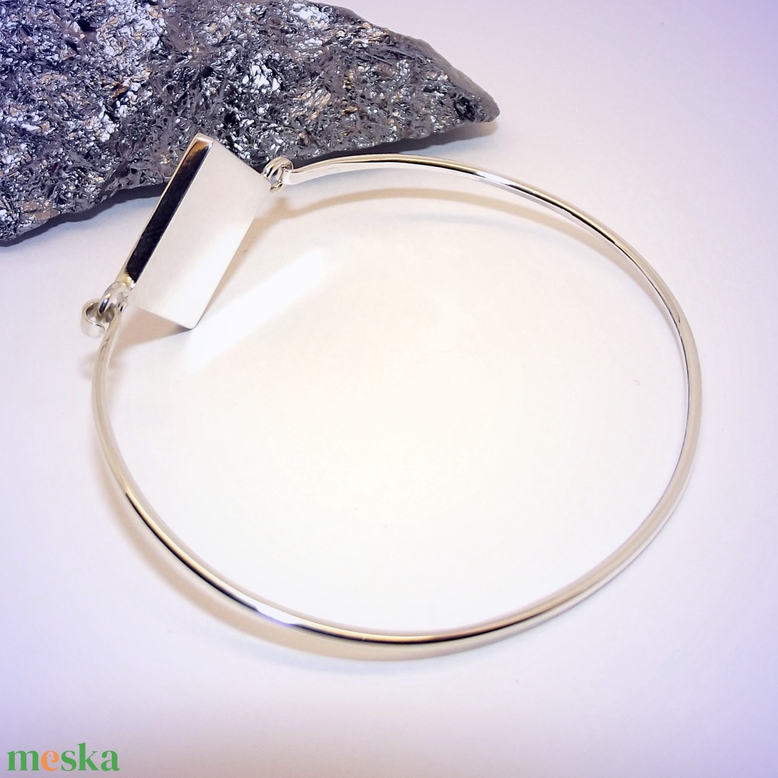 Színes négyzet, női ezüst karkötő, 19 cm (EK.012) - ékszer - karkötő - karperec - Meska.hu Színes négyzet, női ezüst karkötő, 19 cm (EK.012) - ékszer - karkötő - karperec - Meska.hu