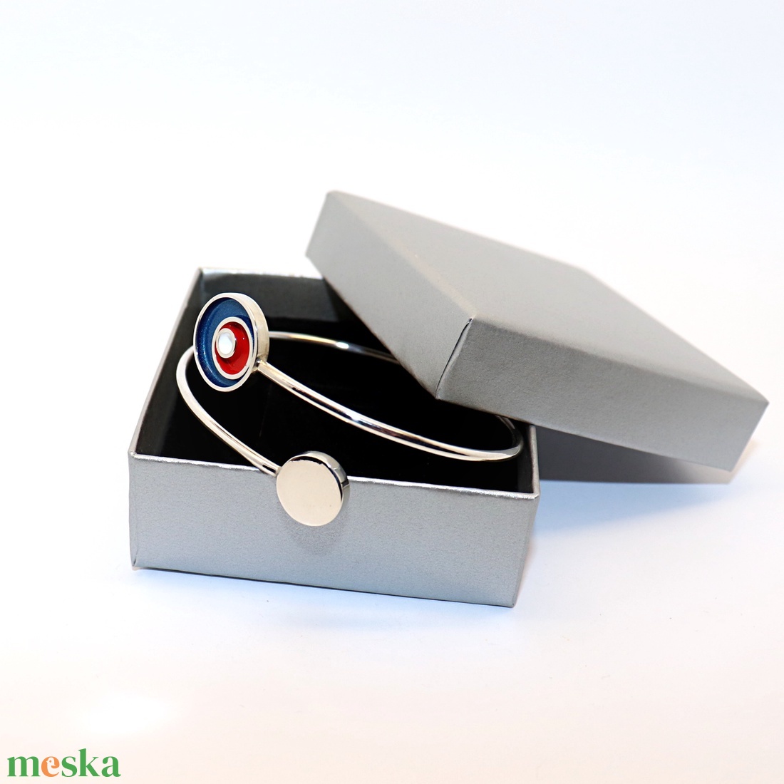 Színes körök, női ezüst karkötő, 18 cm, állítható (EK.008) - ékszer - karkötő - karperec - Meska.hu Színes körök, női ezüst karkötő, 18 cm, állítható (EK.008) - ékszer - karkötő - karperec - Meska.hu