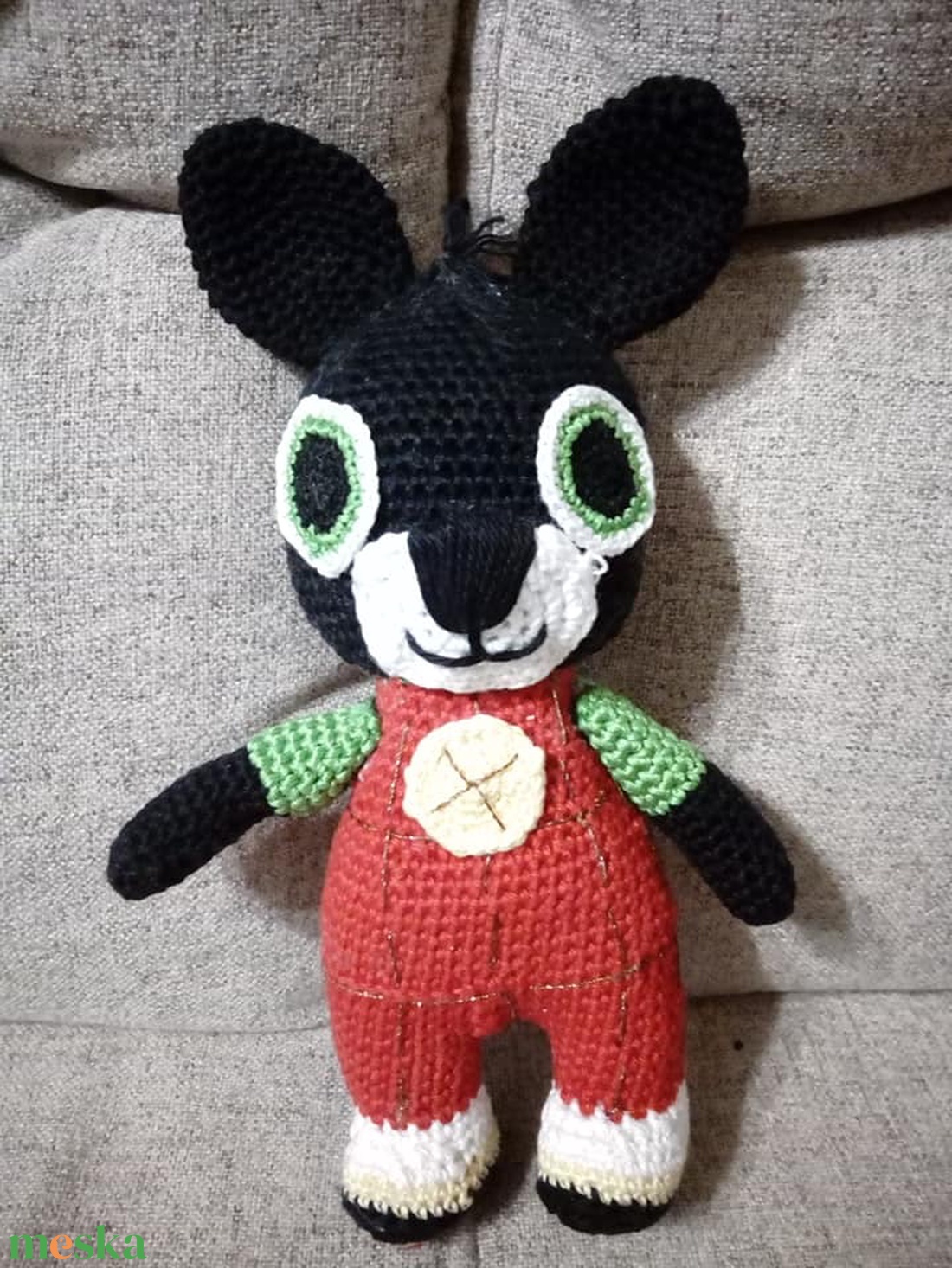 Amigurumi Bing nyuszi - játék & sport - plüssállat & játékfigura - más figura - Meska.hu Amigurumi Bing nyuszi - játék & sport - plüssállat & játékfigura - más figura - Meska.hu
