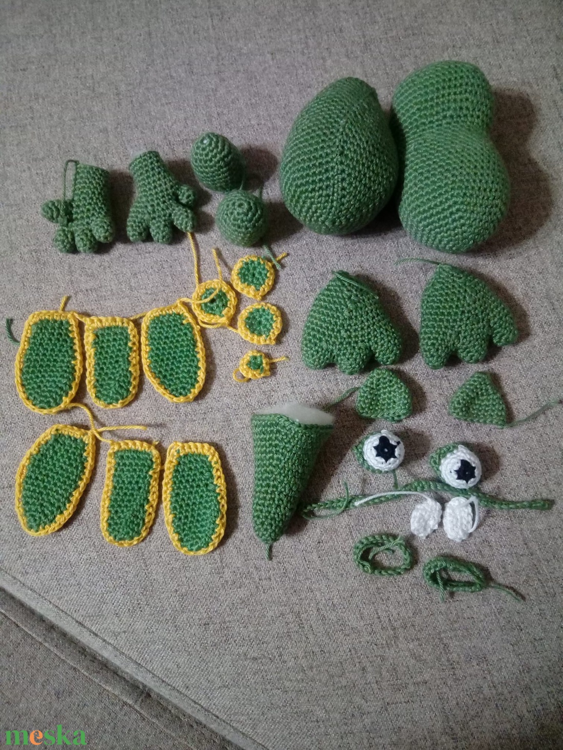 Amigurumi Süsü a sárkány - játék & sport - plüssállat & játékfigura - más figura - Meska.hu