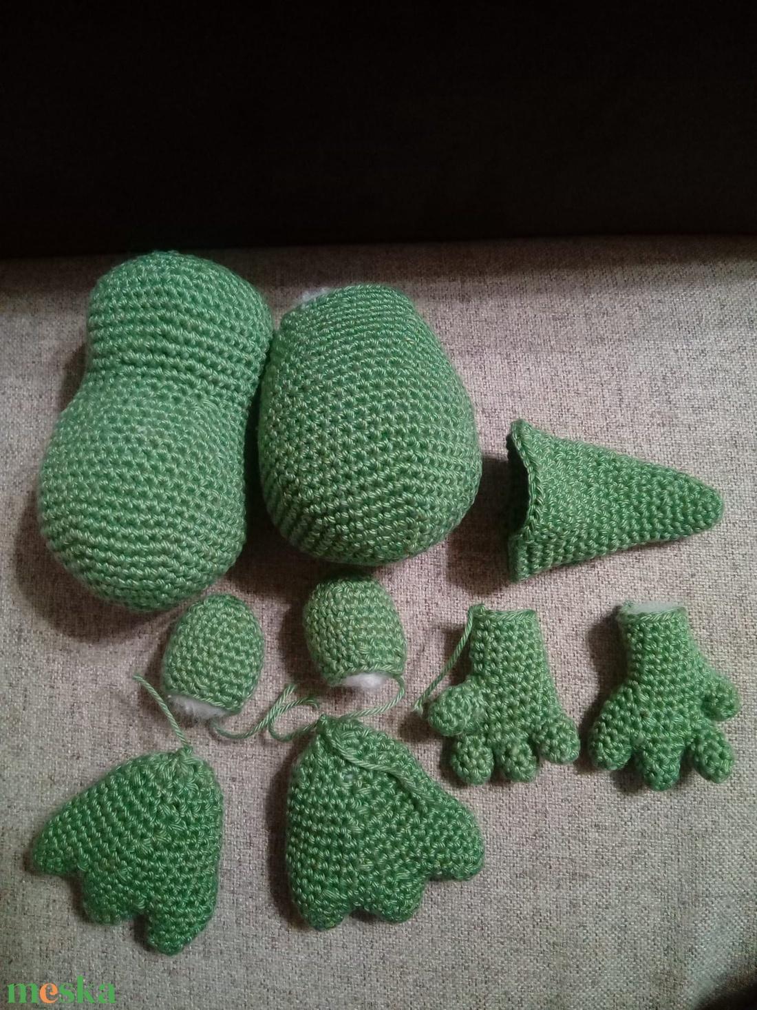 Amigurumi Süsü a sárkány - játék & sport - plüssállat & játékfigura - más figura - Meska.hu