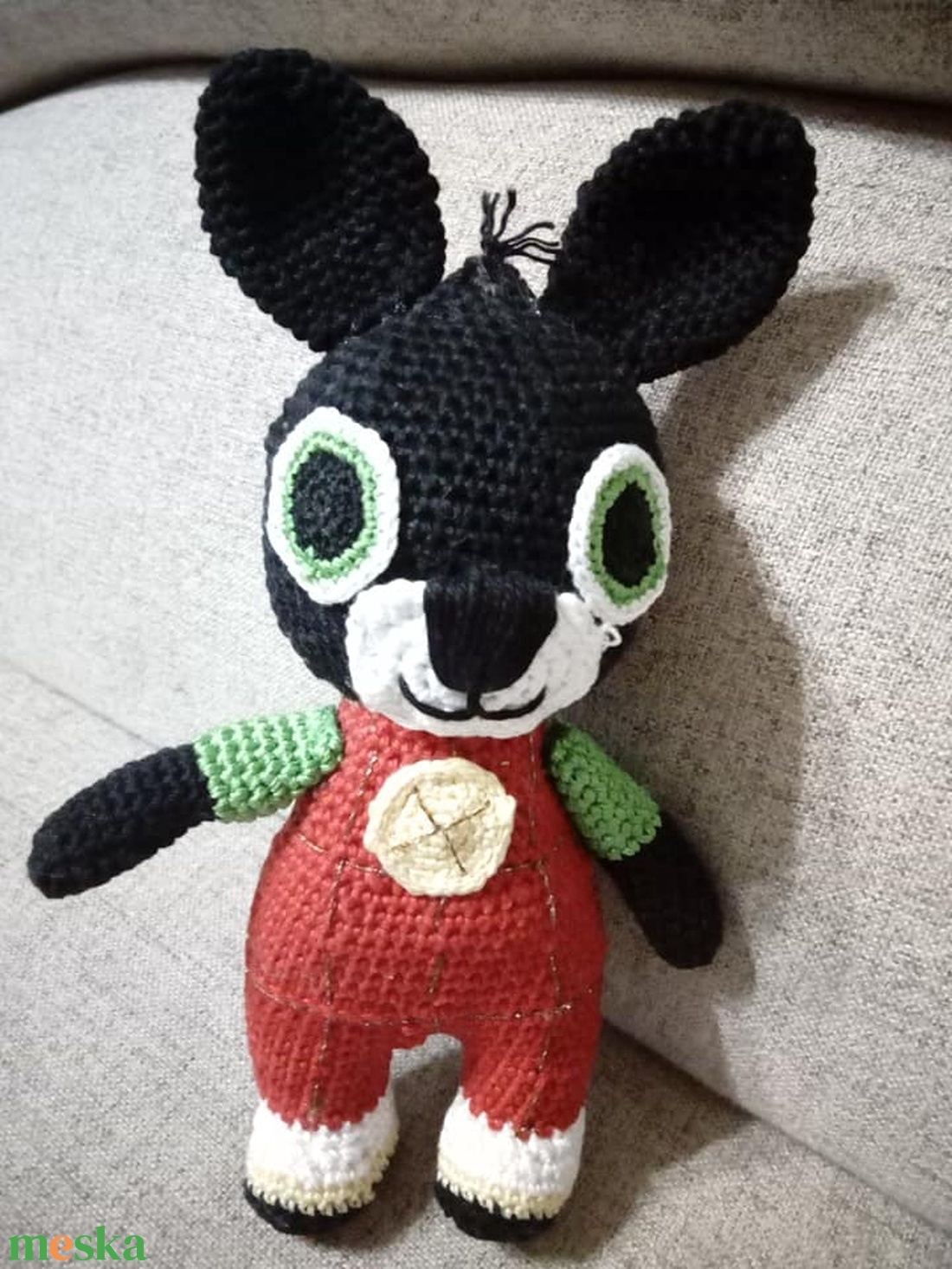 Amigurumi Bing nyuszi - játék & sport - plüssállat & játékfigura - más figura - Meska.hu Amigurumi Bing nyuszi - játék & sport - plüssállat & játékfigura - más figura - Meska.hu