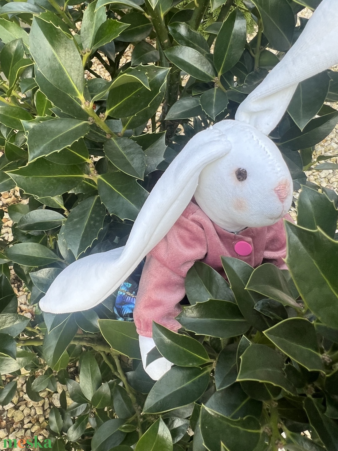 Nyuszi lány - játék & sport - plüssállat & játékfigura - nyuszi - Meska.hu