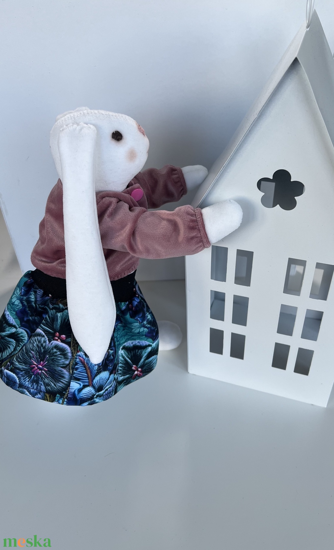 Nyuszi lány - játék & sport - plüssállat & játékfigura - nyuszi - Meska.hu