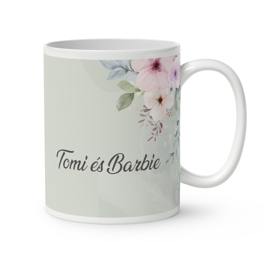 Kérd a neveddel - Az esküvőnk mintás bögre - otthon & életmód - konyhafelszerelés, tálalás - tálalás - bögre & csésze - Meska.hu