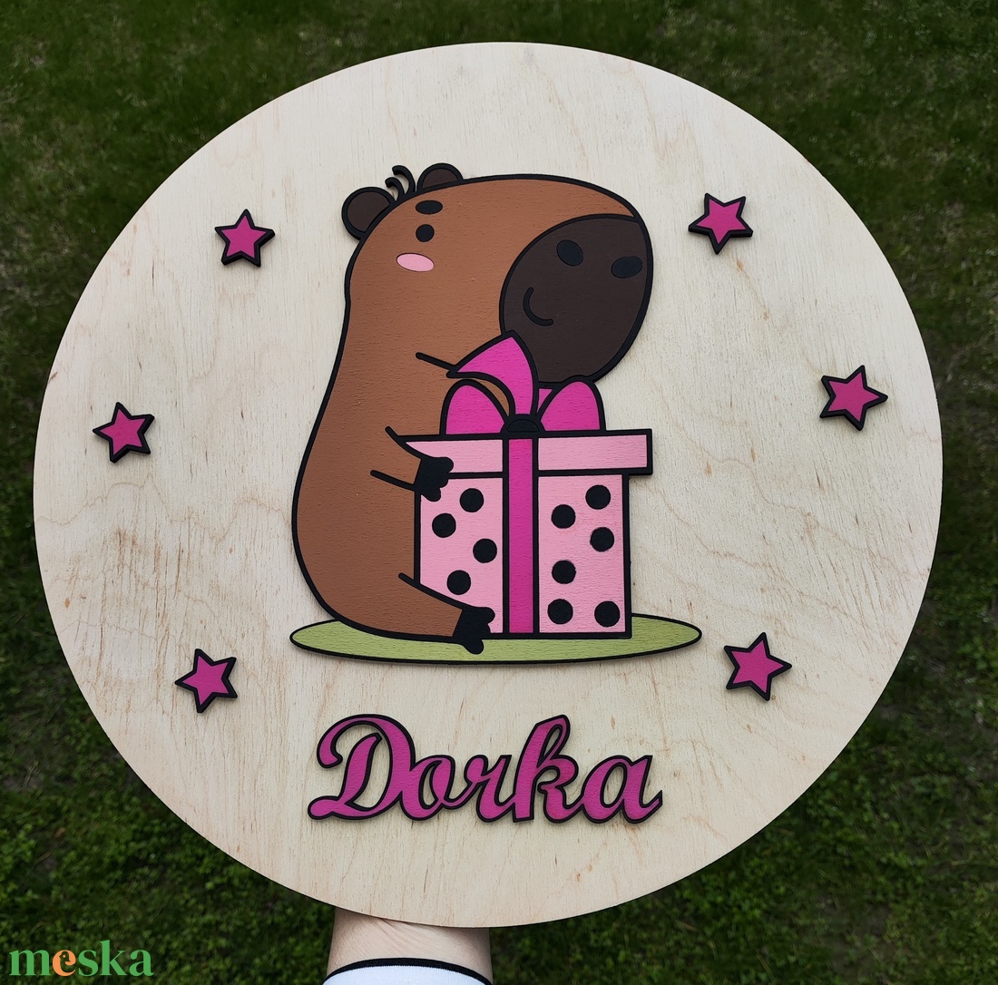 Capybara fa névtábla - otthon & életmód - babaszoba, gyerekszoba - gyerek névtábla - Meska.hu Capybara fa névtábla - otthon & életmód - babaszoba, gyerekszoba - gyerek névtábla - Meska.hu