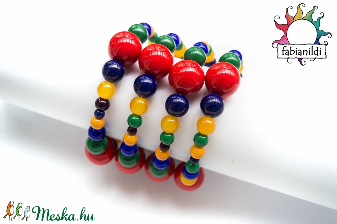 Golyó rágó karkötő -  - Meska.hu