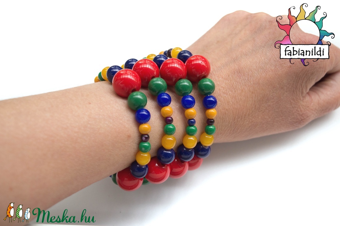 Golyó rágó karkötő -  - Meska.hu