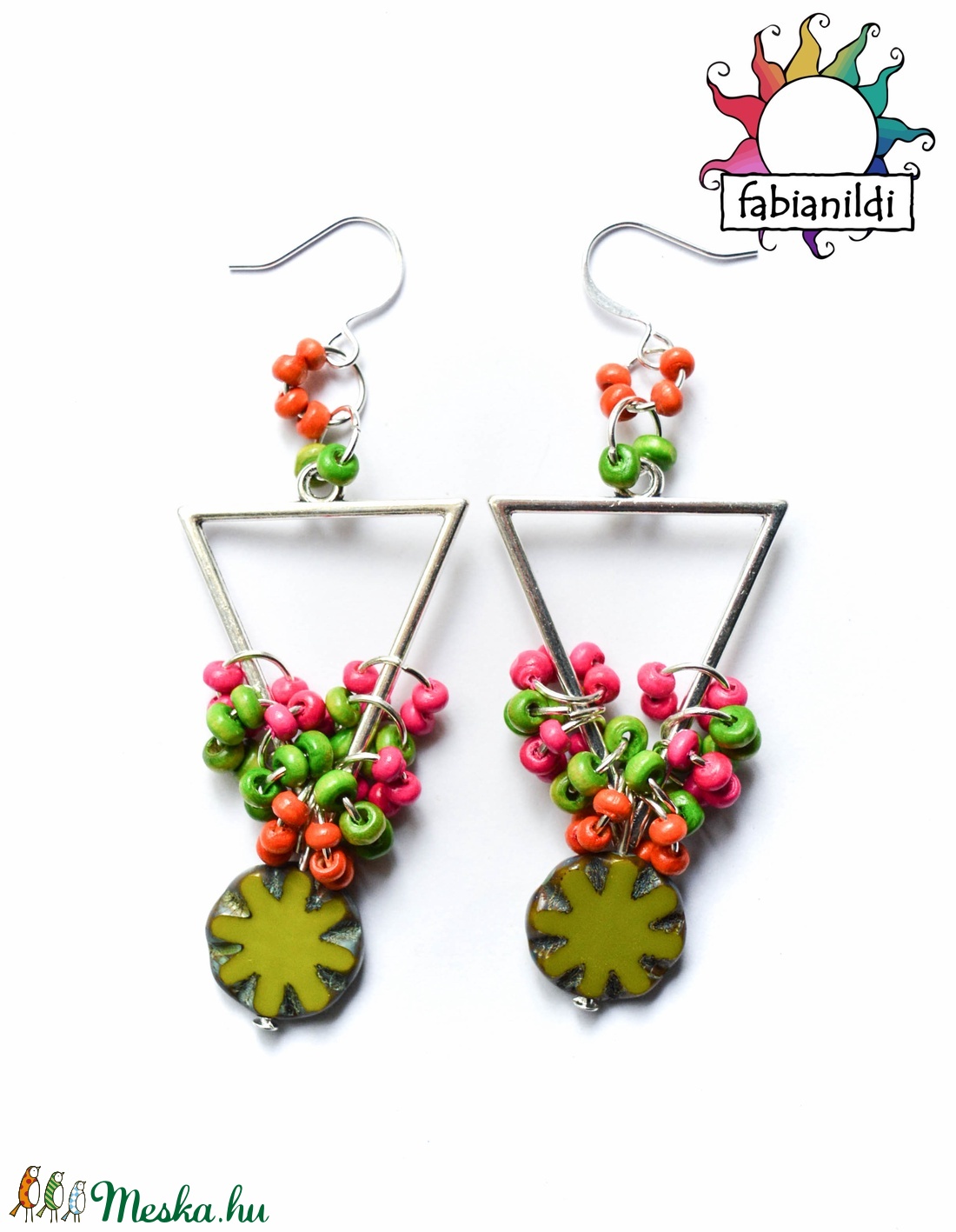 Fürtöcske fülbevaló -  - Meska.hu