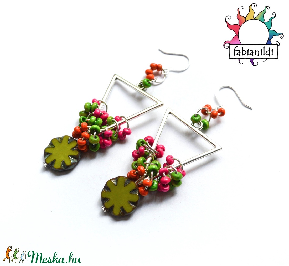 Fürtöcske fülbevaló -  - Meska.hu