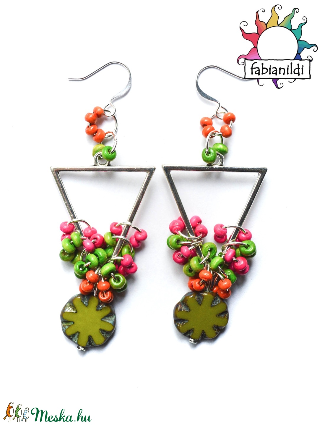 Fürtöcske fülbevaló -  - Meska.hu