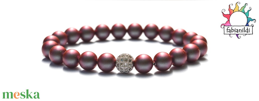 Ködös romantika karkötő Swarovski és cirkonia felhasználásával - ékszer - karkötő - gyöngyös karkötő - Meska.hu Ködös romantika karkötő Swarovski és cirkonia felhasználásával - ékszer - karkötő - gyöngyös karkötő - Meska.hu