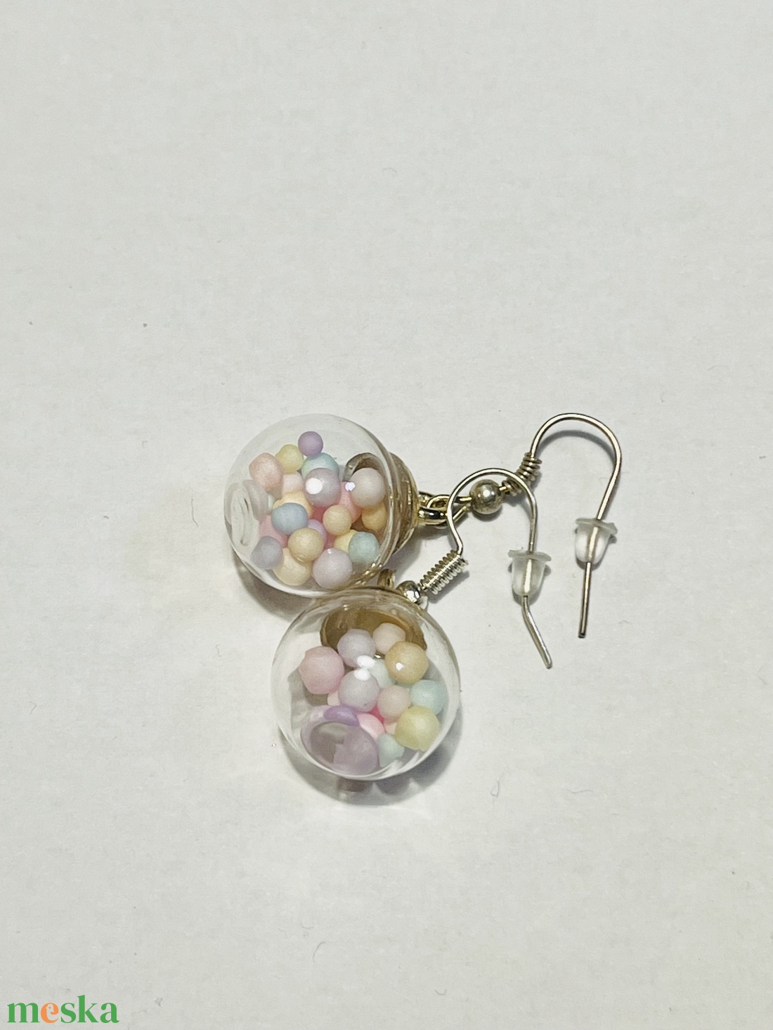 Cukorka fülbevaló - ékszer - fülbevaló - lógó fülbevaló - Meska.hu