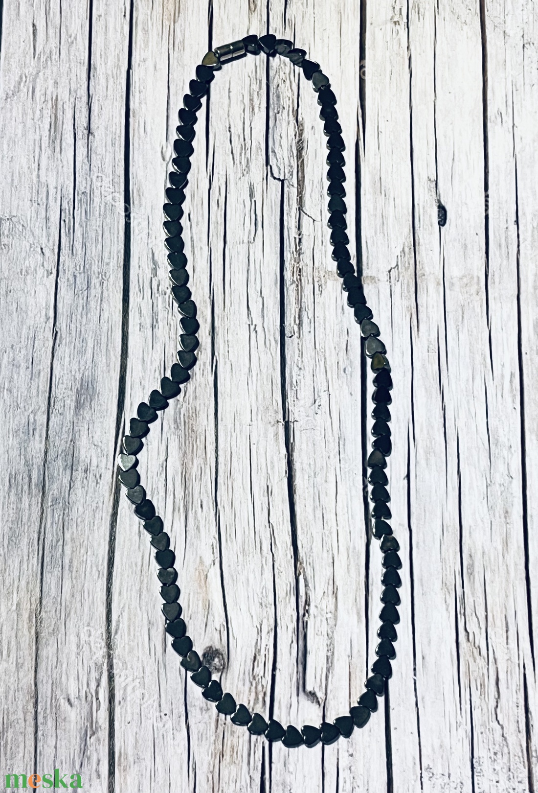Kőszív hematit nyaklánc - ékszer - nyaklánc - Meska.hu