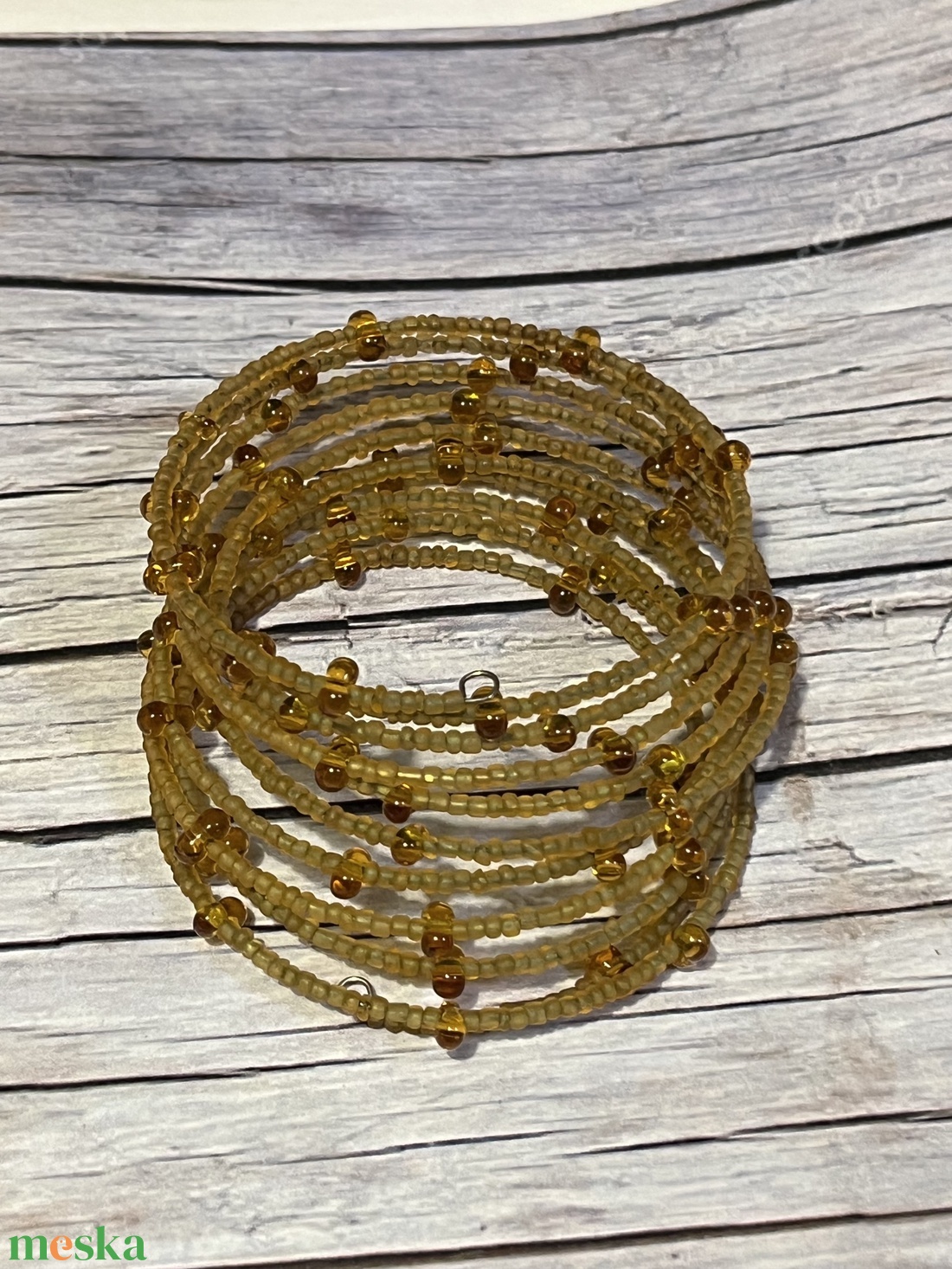 Mézcseppek karkötő -  - Meska.hu