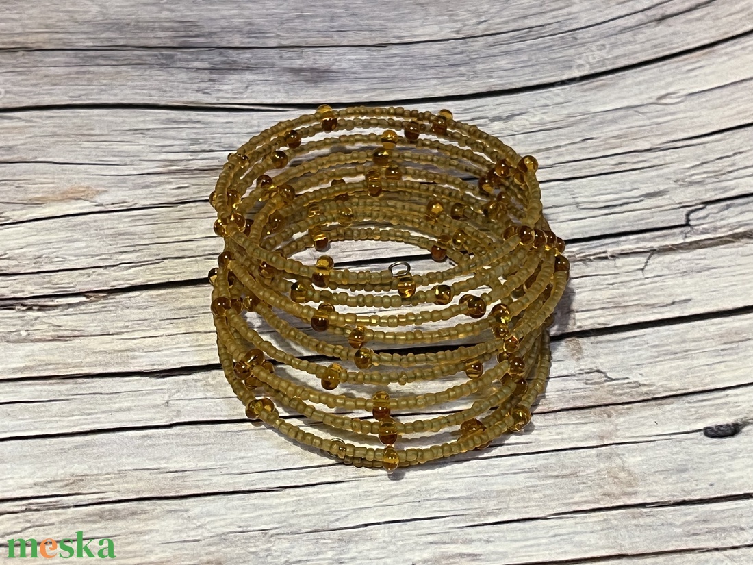 Mézcseppek karkötő -  - Meska.hu