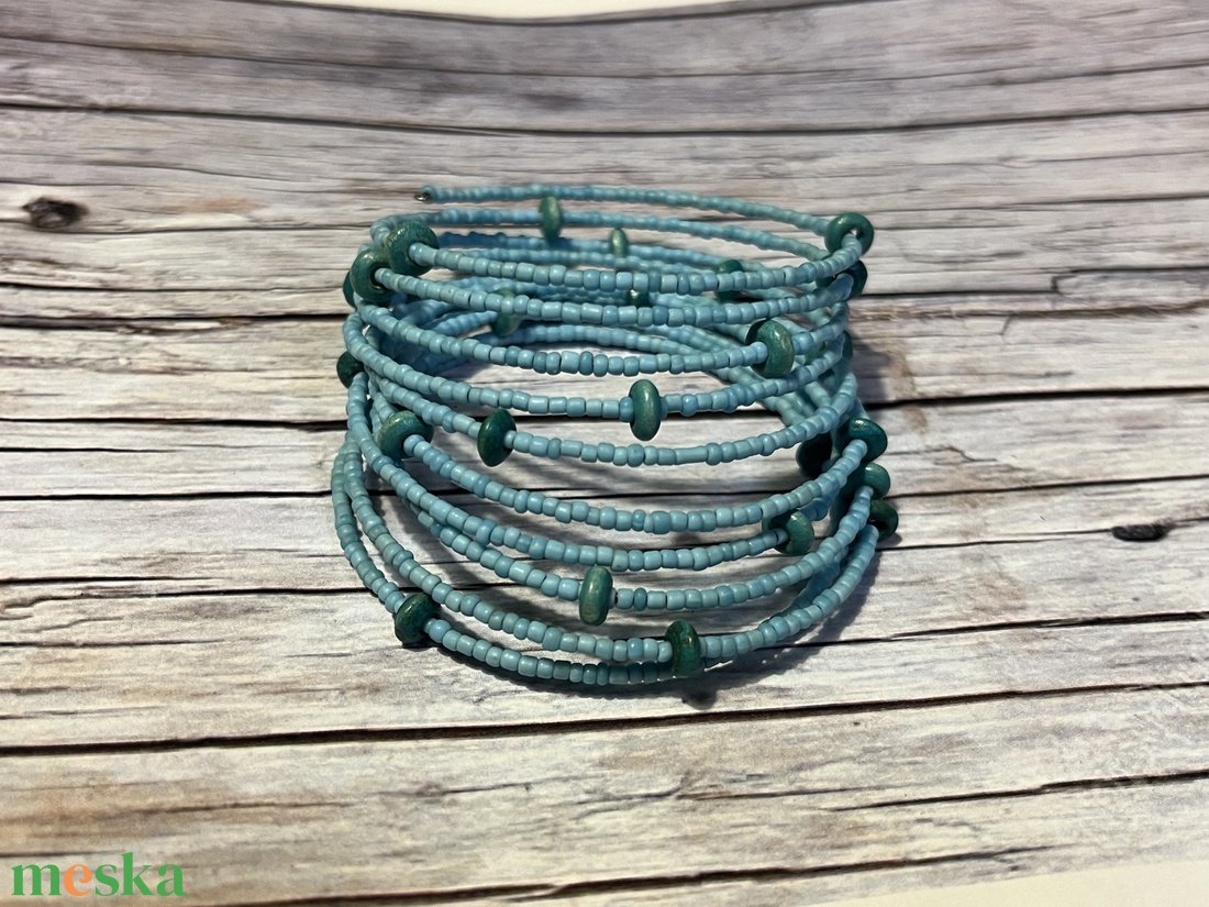 Nyári égbolt karkötő -  - Meska.hu