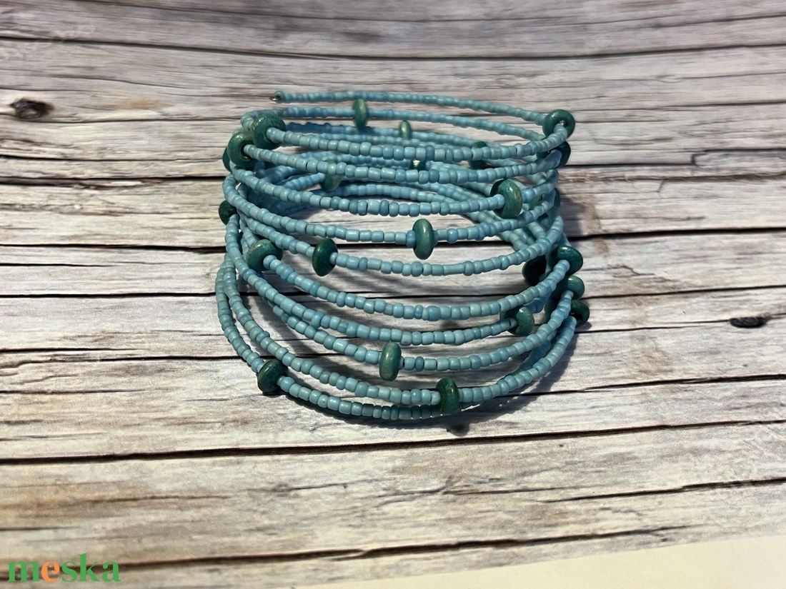 Nyári égbolt karkötő -  - Meska.hu