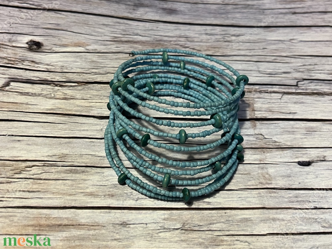 Nyári égbolt karkötő -  - Meska.hu