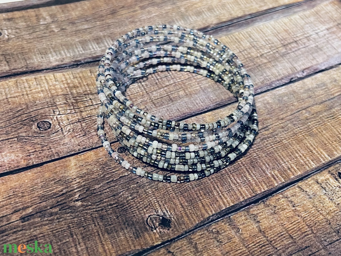 Lila boogie karkötő -  - Meska.hu