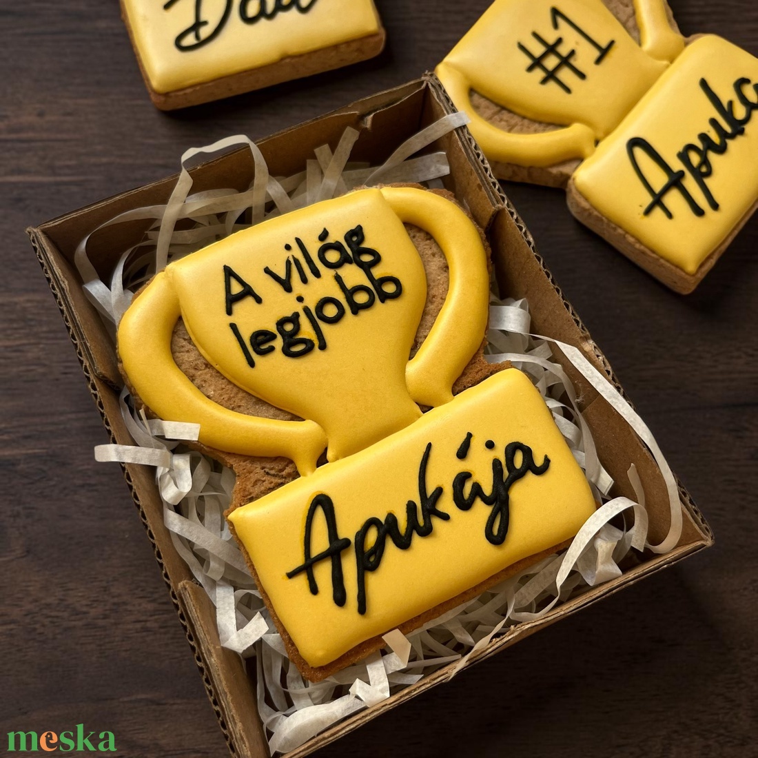 Apák napi trófea mézeskalács dekoráció - otthon & életmód - dekoráció - dísztárgy - Meska.hu