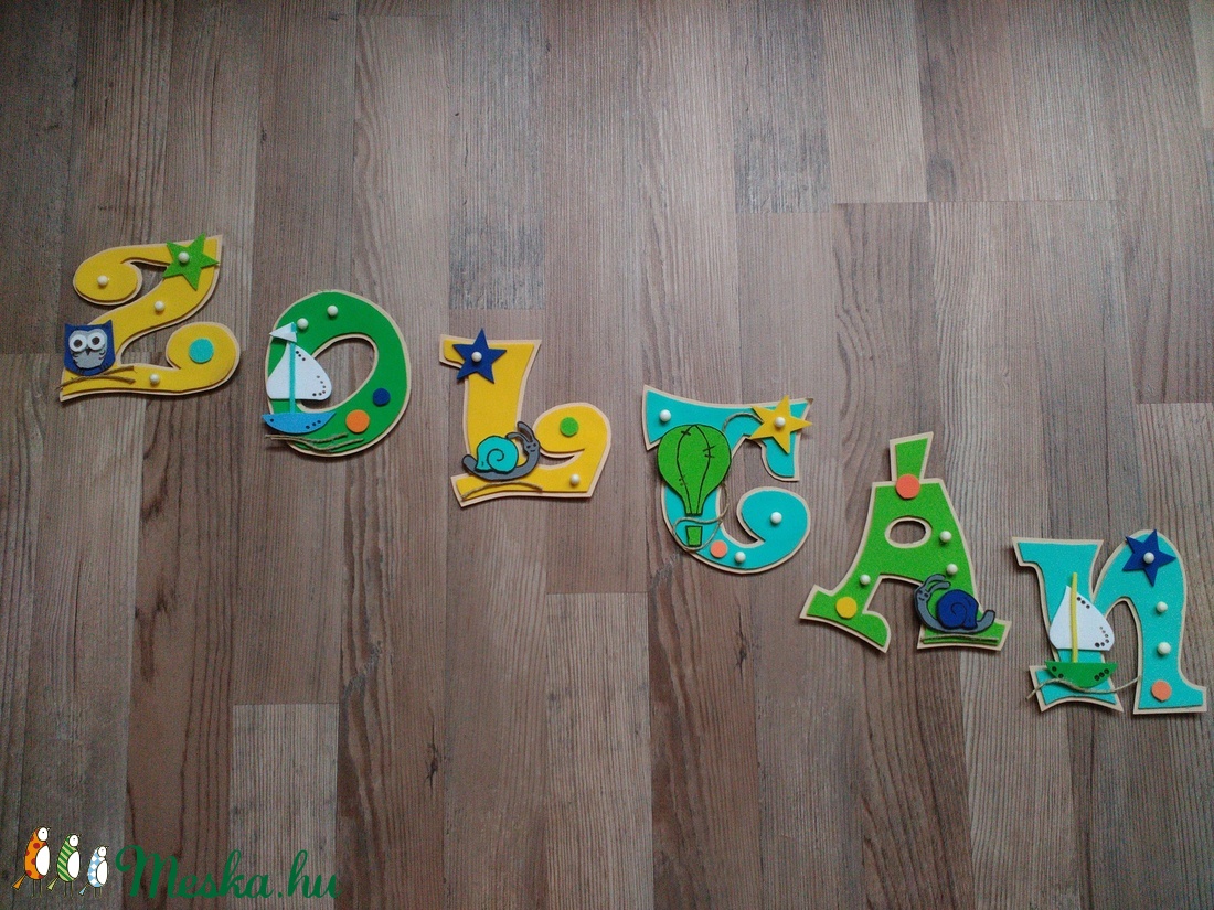 ZOLTÁN - Bababetűk, babanév, babaváró ajándék, fiúcska -  - Meska.hu