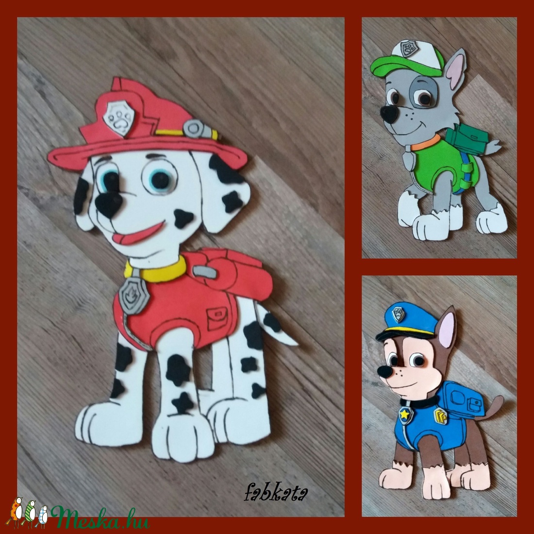 Mancs Őrjárat MARSHALL kutyi 25cm - - Meska.hu Mancs Őrjárat MARSHALL kutyi 25cm - - Meska.hu