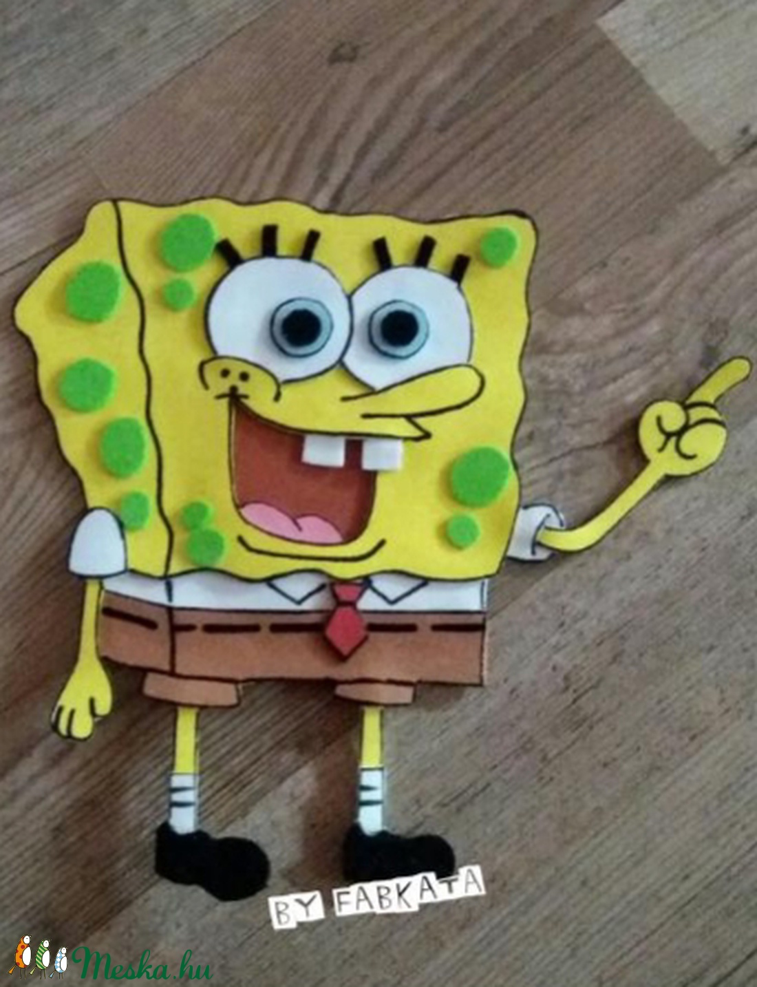 SPONGYABOB FALMATRICA, DEKORGUMI, MESE,NÉVNAPRA - - Meska.hu SPONGYABOB FALMATRICA, DEKORGUMI, MESE,NÉVNAPRA - - Meska.hu