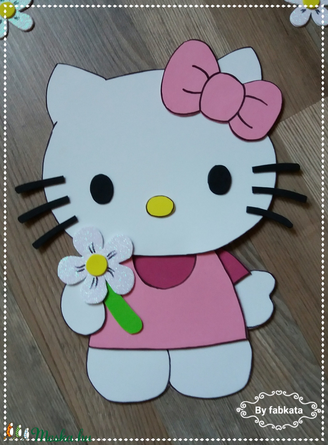 Hello Kitty dekorgumi falmatrica -  - Meska.hu