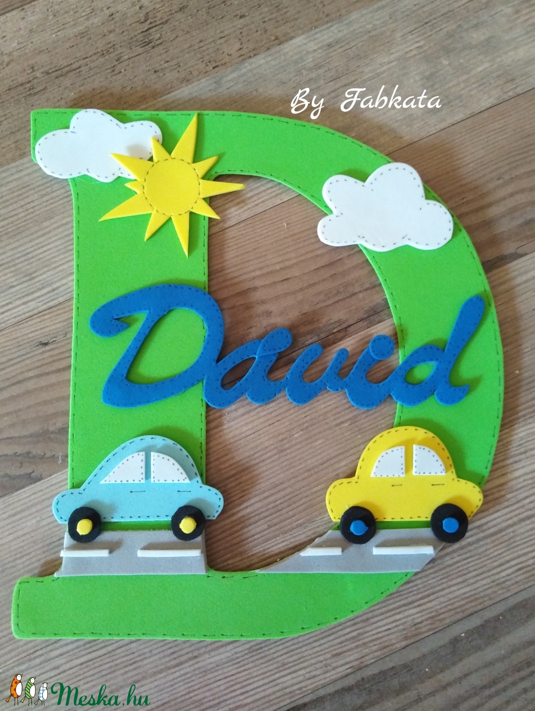 Névtábla D betűs névhez dekorgumi dekor falmatrica - - Meska.hu Névtábla D betűs névhez dekorgumi dekor falmatrica - - Meska.hu