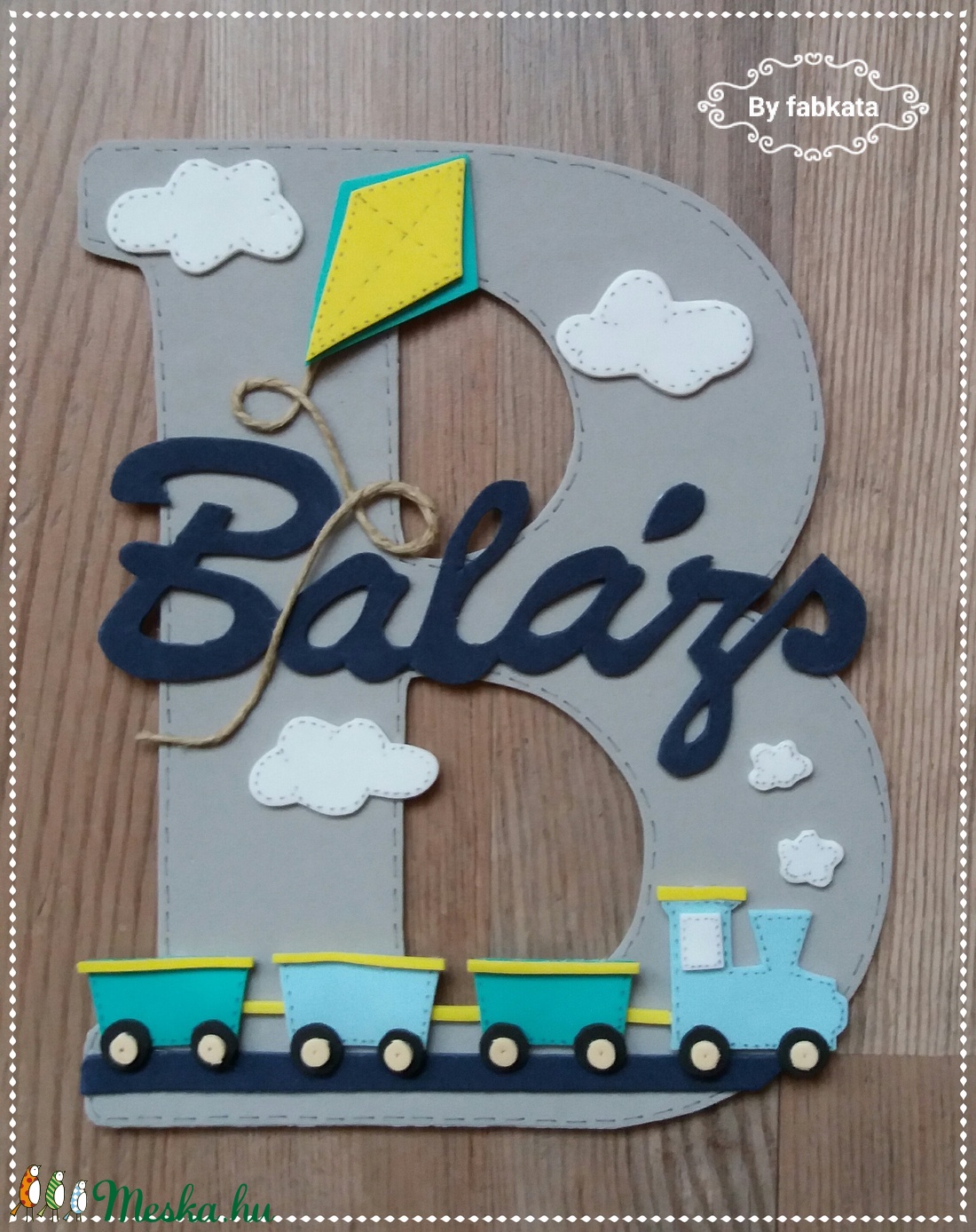 Névtábla Benett, Bálint, Balázs névhez dekorgumi dekor - - Meska.hu Névtábla Benett, Bálint, Balázs névhez dekorgumi dekor - - Meska.hu