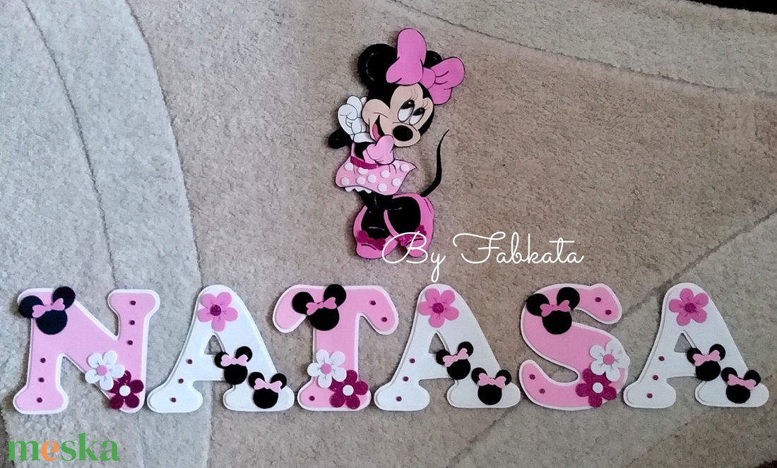 Minnie stílúsú dekorgumi babanév falmatrica bababetű - otthon & életmód - babaszoba, gyerekszoba - gyerekszoba falmatrica - Meska.hu Minnie stílúsú dekorgumi babanév falmatrica bababetű - otthon & életmód - babaszoba, gyerekszoba - gyerekszoba falmatrica - Meska.hu
