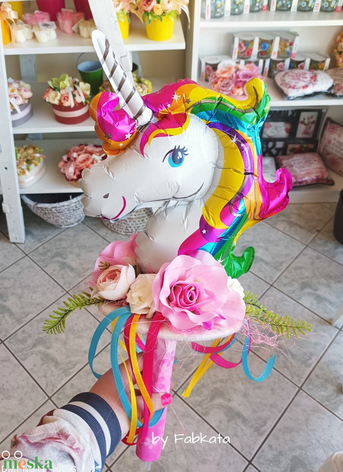 Unikornis ballagási csokor  ovis ballagás  - otthon & életmód - dekoráció - asztal és polc dekoráció - asztaldísz - Meska.hu