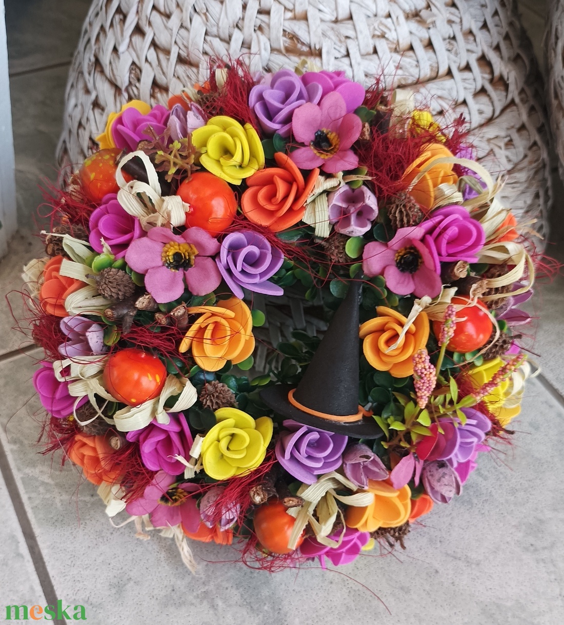Tökös őszi mini ajtódísz kopogtató 19cm koszorú - otthon & életmód - dekoráció - halloween - halloweeni ajtódíszek és ablakdíszek - Meska.hu Tökös őszi mini ajtódísz kopogtató 19cm koszorú - otthon & életmód - dekoráció - halloween - halloweeni ajtódíszek és ablakdíszek - Meska.hu