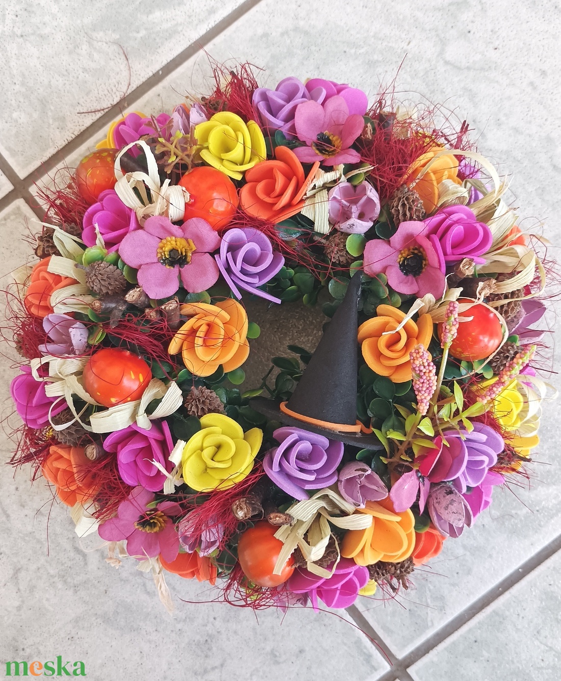 Tökös őszi mini ajtódísz kopogtató 19cm koszorú - otthon & életmód - dekoráció - halloween - halloweeni ajtódíszek és ablakdíszek - Meska.hu Tökös őszi mini ajtódísz kopogtató 19cm koszorú - otthon & életmód - dekoráció - halloween - halloweeni ajtódíszek és ablakdíszek - Meska.hu