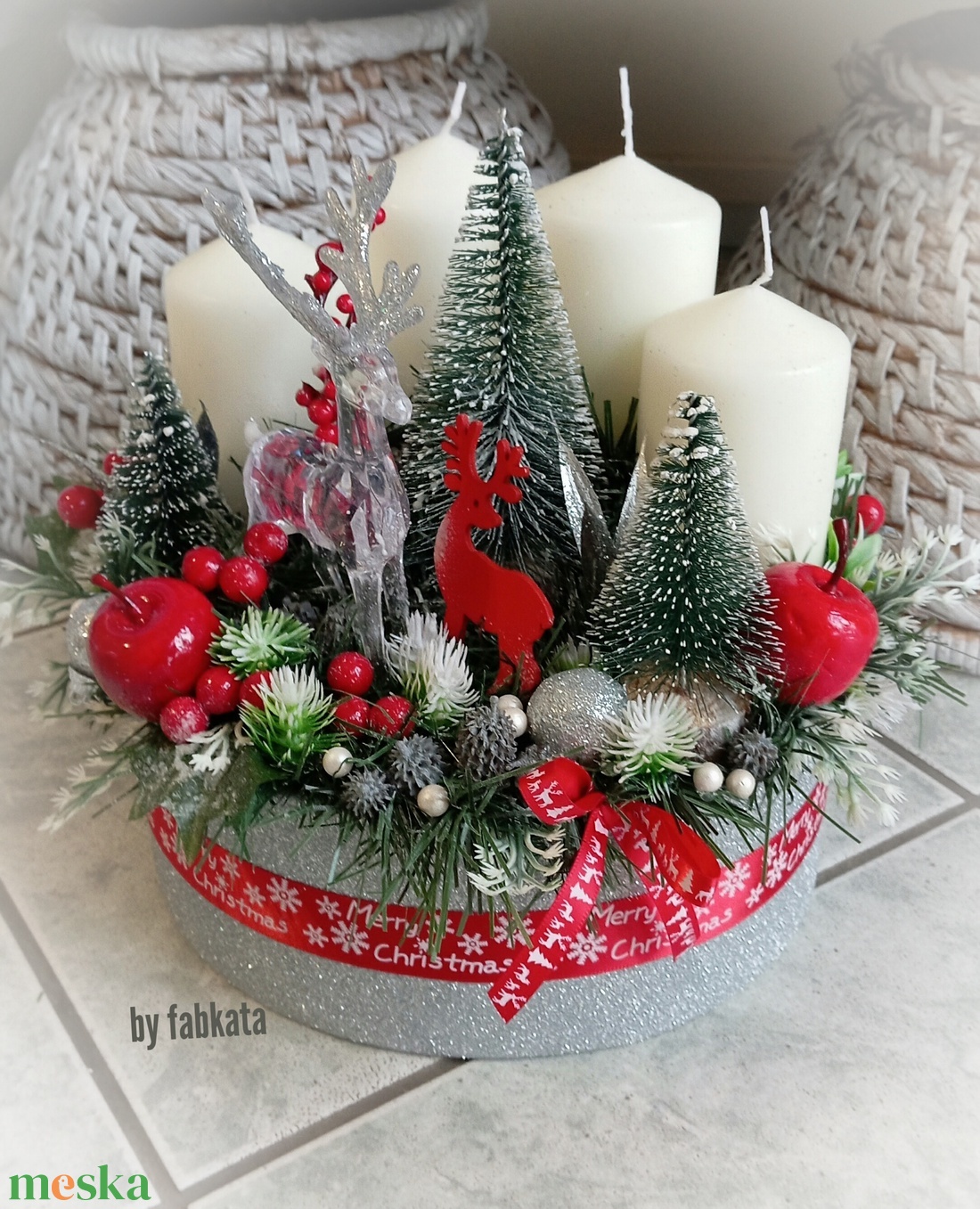 Adventi karácsonyi koszorú   - karácsony - adventi díszek - adventi koszorú - Meska.hu Adventi karácsonyi koszorú   - karácsony - adventi díszek - adventi koszorú - Meska.hu