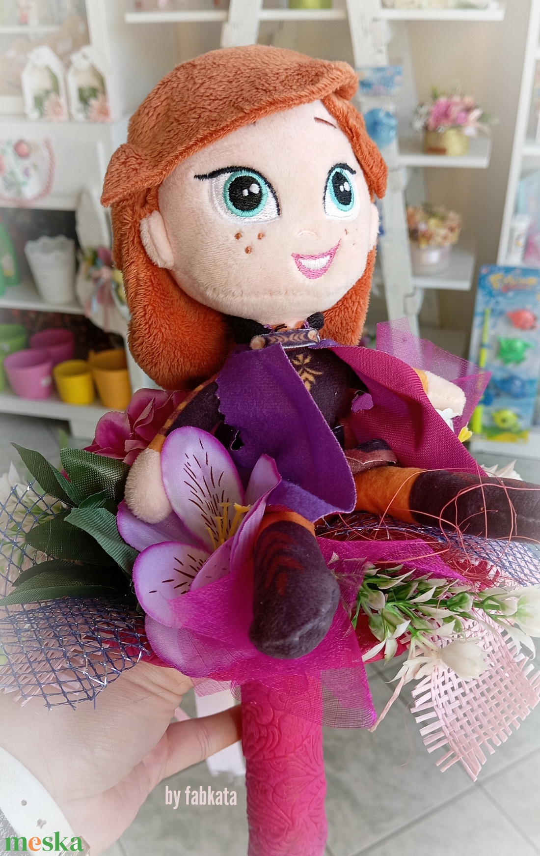 Jégvarázs Frozen Anna ovis ballagási csokor virág - otthon & életmód - dekoráció - virágdísz és tartó - csokor & virágdísz - Meska.hu Jégvarázs Frozen Anna ovis ballagási csokor virág - otthon & életmód - dekoráció - virágdísz és tartó - csokor & virágdísz - Meska.hu