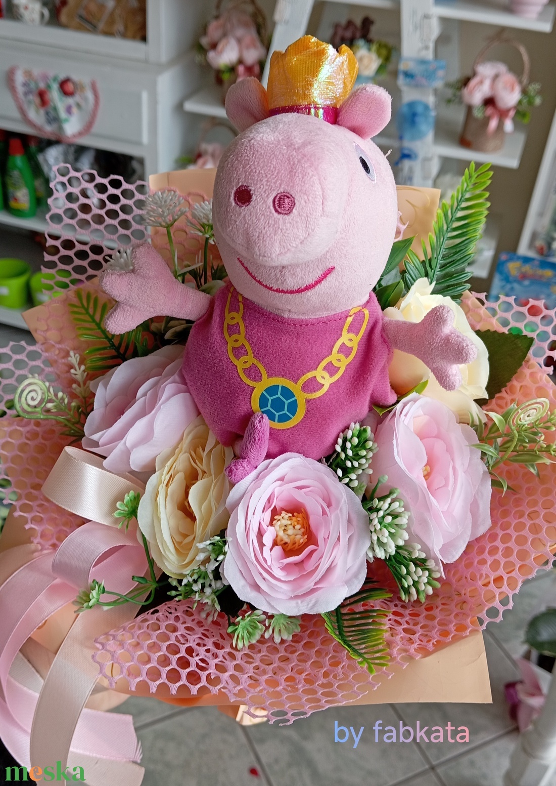 Peppa Pig ovis ballagási csokor - otthon & életmód - dekoráció - virágdísz és tartó - csokor & virágdísz - Meska.hu Peppa Pig ovis ballagási csokor - otthon & életmód - dekoráció - virágdísz és tartó - csokor & virágdísz - Meska.hu
