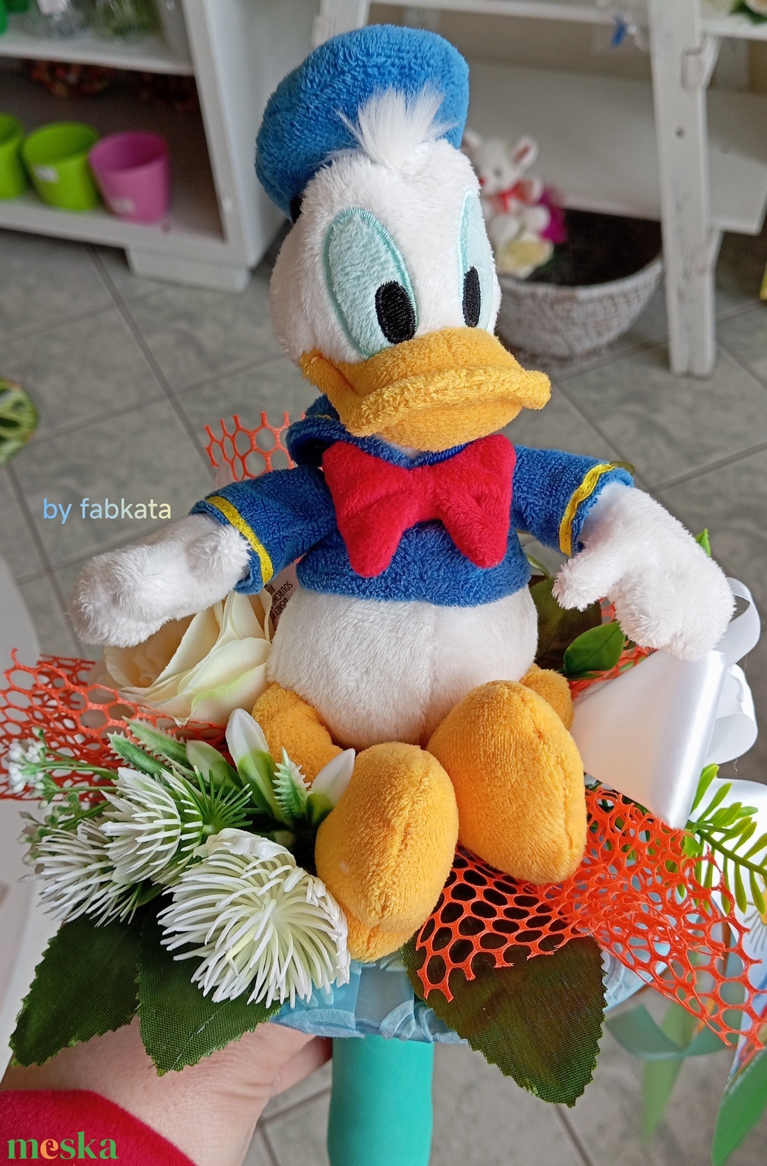 Donald kacsa ovis ballagási csokor kisfiúknak - otthon & életmód - dekoráció - virágdísz és tartó - csokor & virágdísz - Meska.hu Donald kacsa ovis ballagási csokor kisfiúknak - otthon & életmód - dekoráció - virágdísz és tartó - csokor & virágdísz - Meska.hu