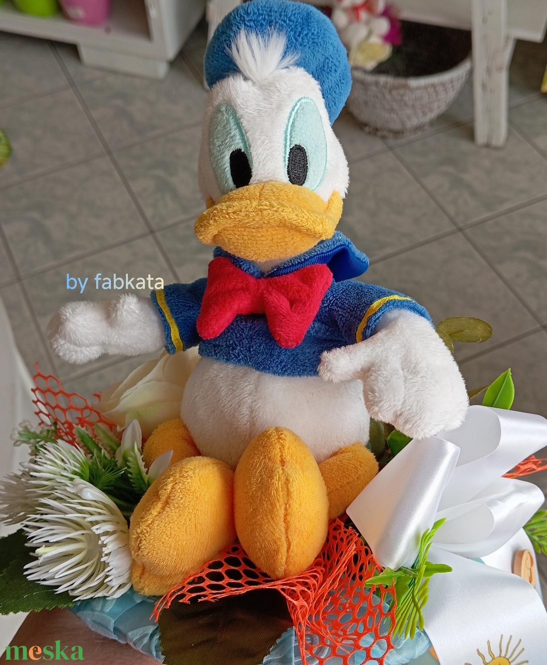 Donald kacsa ovis ballagási csokor kisfiúknak - otthon & életmód - dekoráció - virágdísz és tartó - csokor & virágdísz - Meska.hu Donald kacsa ovis ballagási csokor kisfiúknak - otthon & életmód - dekoráció - virágdísz és tartó - csokor & virágdísz - Meska.hu