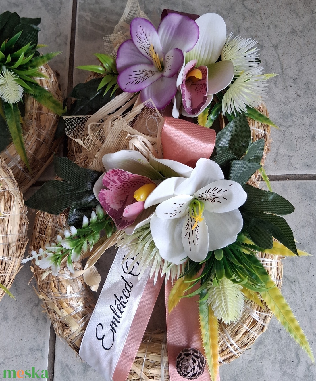 Szalma koszorú 20cm - otthon & életmód - dekoráció - virágdísz és tartó - koszorú - Meska.hu Szalma koszorú 20cm - otthon & életmód - dekoráció - virágdísz és tartó - koszorú - Meska.hu