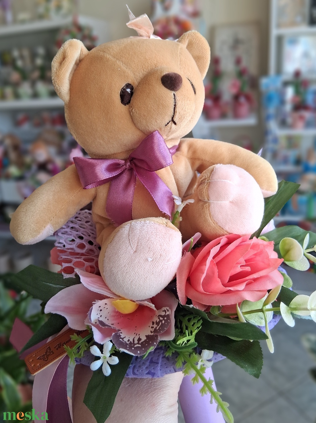 Macis ovis ballagási csokor  - otthon & életmód - virágdekoráció - virágok - virágcsokor - Meska.hu