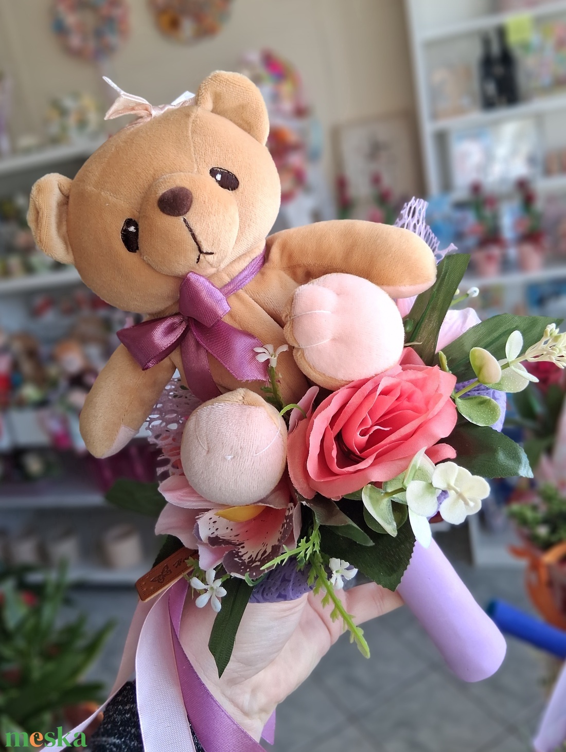 Macis ovis ballagási csokor  - otthon & életmód - virágdekoráció - virágok - virágcsokor - Meska.hu