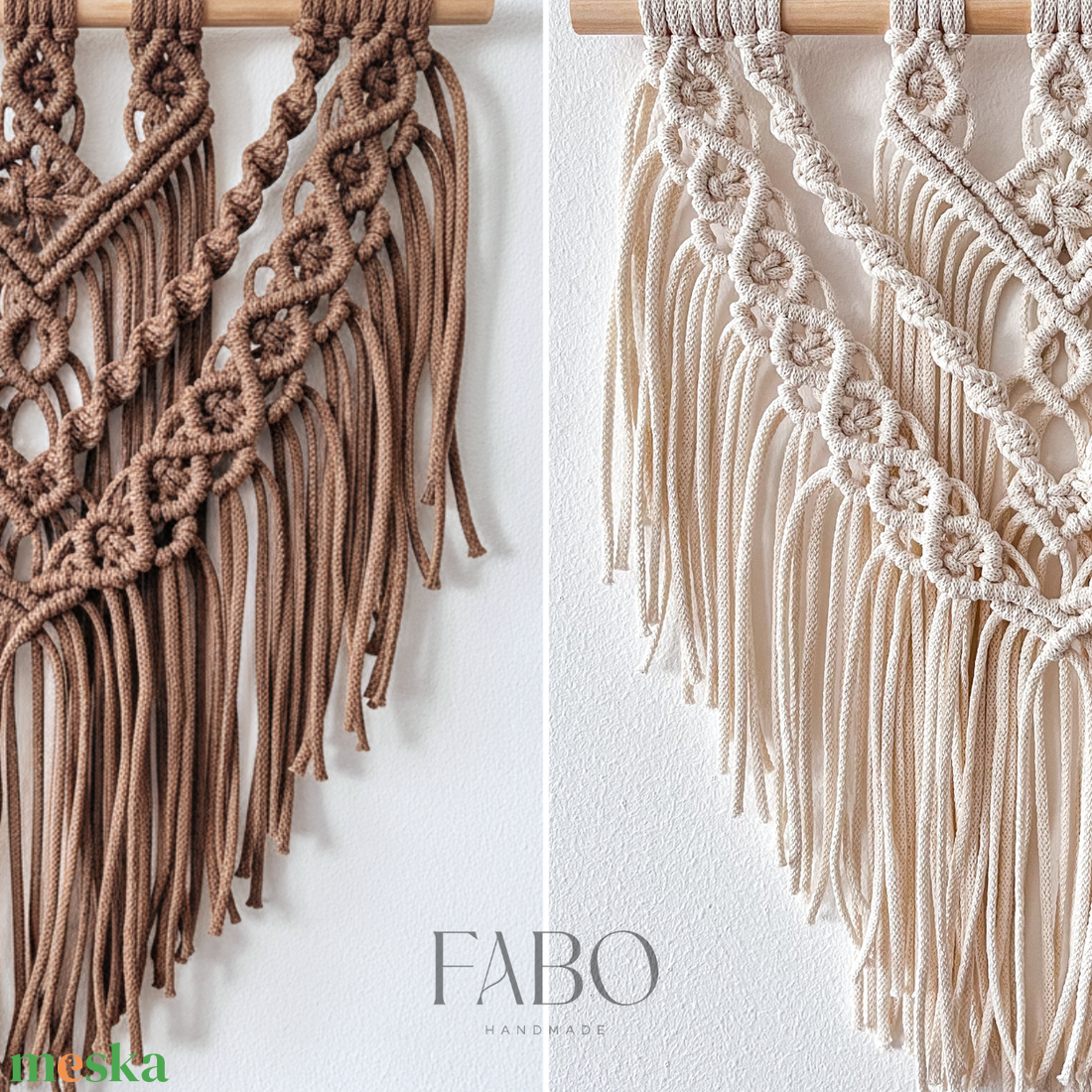 D.I.Y. Makramé Falidísz készítő csináld magad csomag - diy (csináld magad) - egységcsomag - Meska.hu