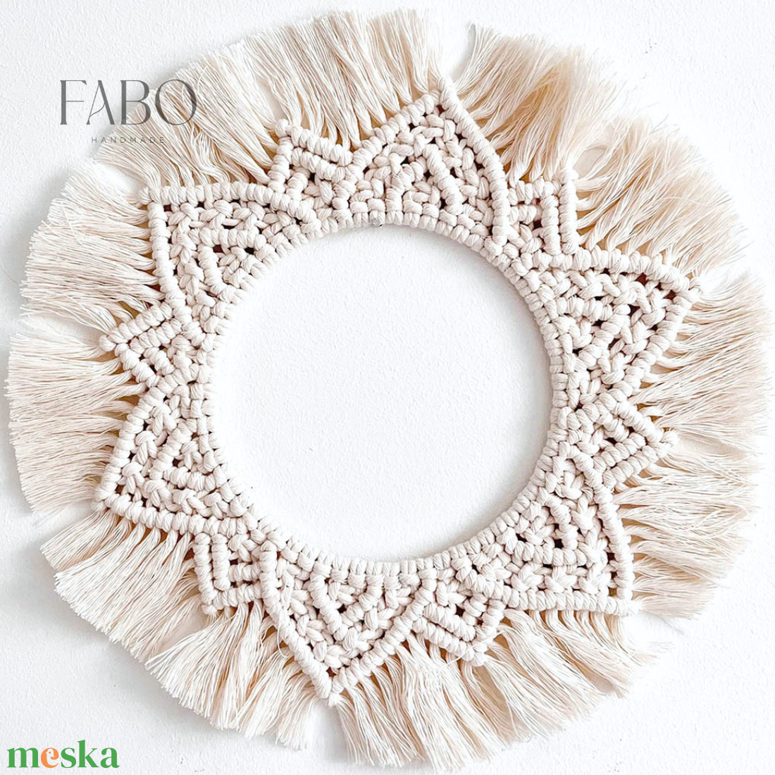 D.I.Y. Makramé Mandala készítő csináld magad csomag - diy (csináld magad) - egységcsomag - Meska.hu